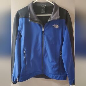 The North Face Blue and Black Jacket